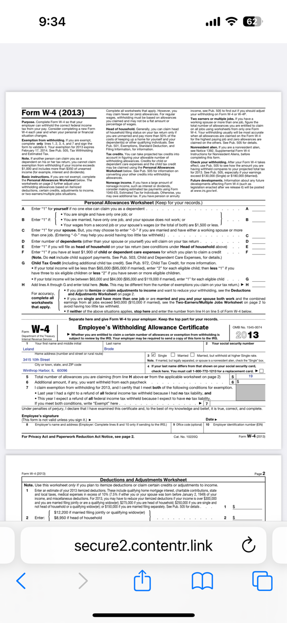 Document Shared with Link